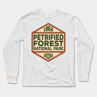 Petrified Forest National Park badge Long Sleeve T-Shirt